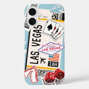 Las Vegas Boarding Pass iPhone 16 Hülle