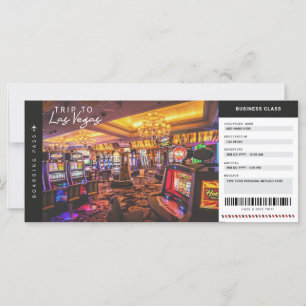 Las Vegas Boarding Pass Reisetag Ticket