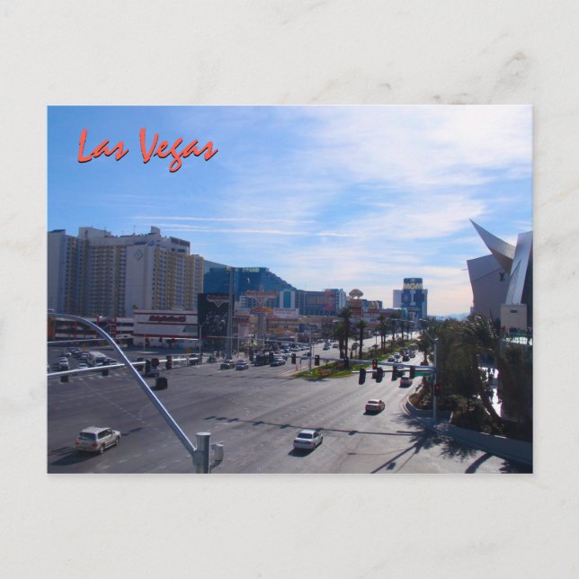 Las Vegas Boulevard, Süden Postkarte (Vorderseite)