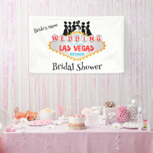 Las Vegas Brautparty Banner