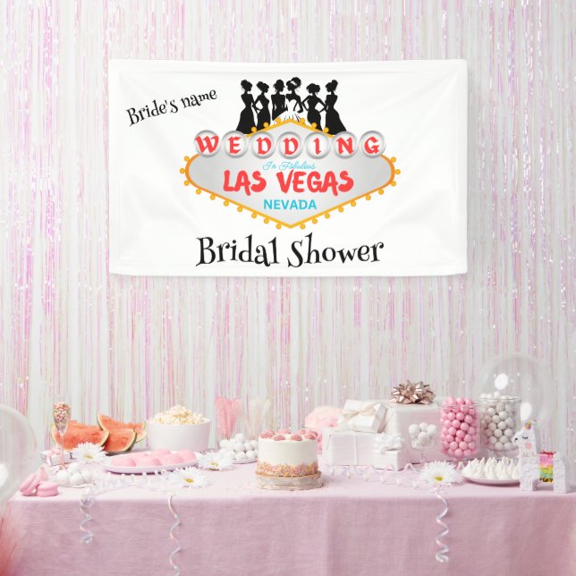 Las Vegas Brautparty Banner (Party)