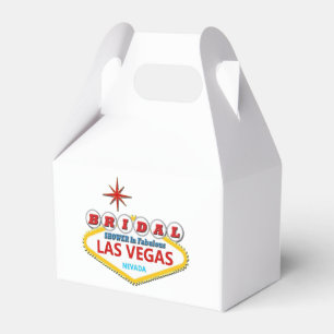 Las Vegas BRAUTPARTY Gable Favor Box Geschenkschachtel