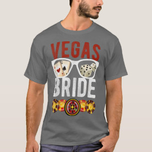 Las Vegas Bride Verheiratet in Las Vegas T-Shirt