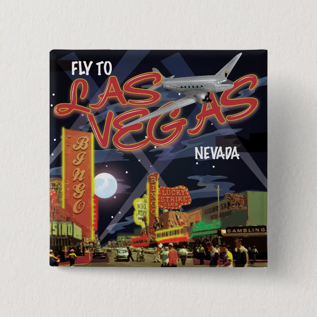 Las Vegas Button (Vorderseite)