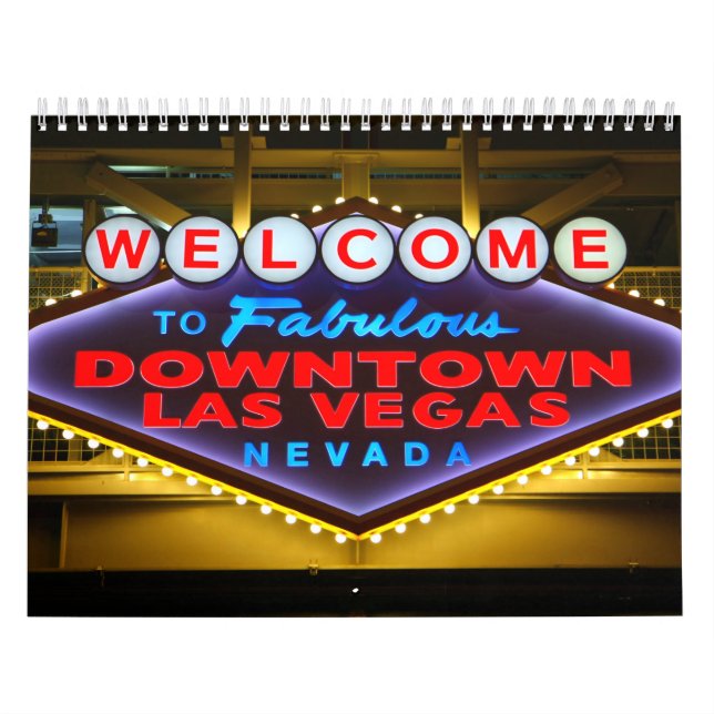 Las Vegas by Night Kalender (Titelbild)