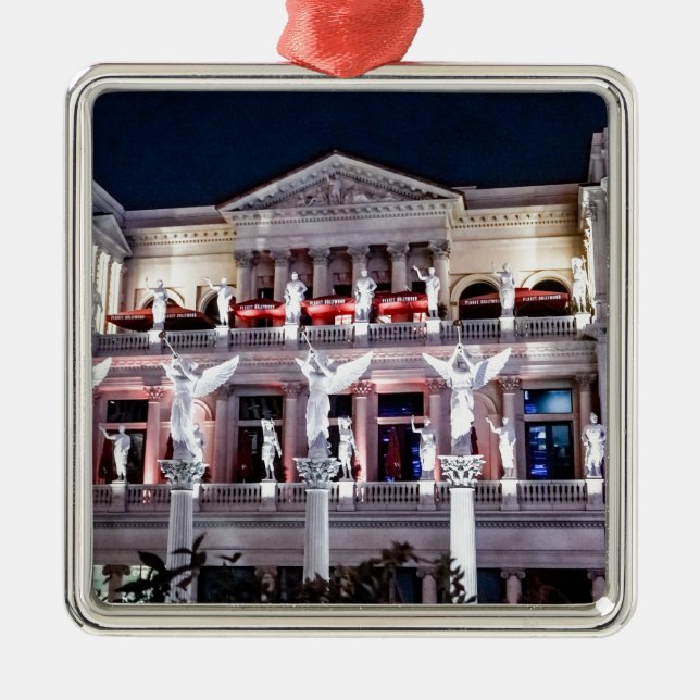 Las Vegas Caesars Palace Forum Architektur Nevada Ornament Aus Metall (Vorne)