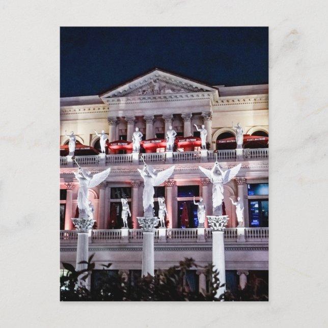 Las Vegas Caesars Palace Forum Architektur Nevada Postkarte (Vorderseite)