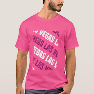 Las Vegas Camouflage Pattern Pink Camouflage T-Shirt