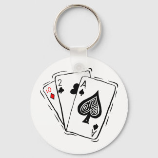 Las Vegas Card Deck Schlüsselanhänger