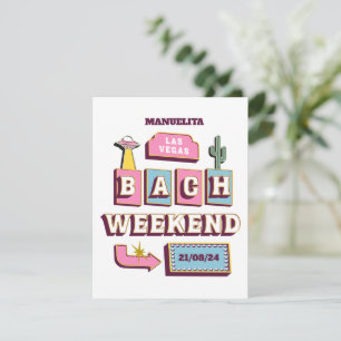 Las Vegas Casino Junggesellinnenabschied Einladung