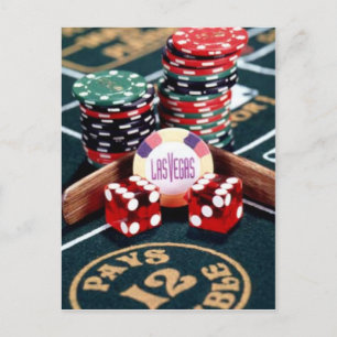 Las Vegas Casino Postkarte