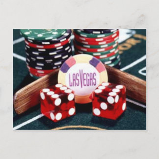 Las Vegas Casino Postkarte