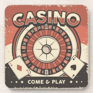 Las Vegas Casino Roulette Wheel Getränkeuntersetzer