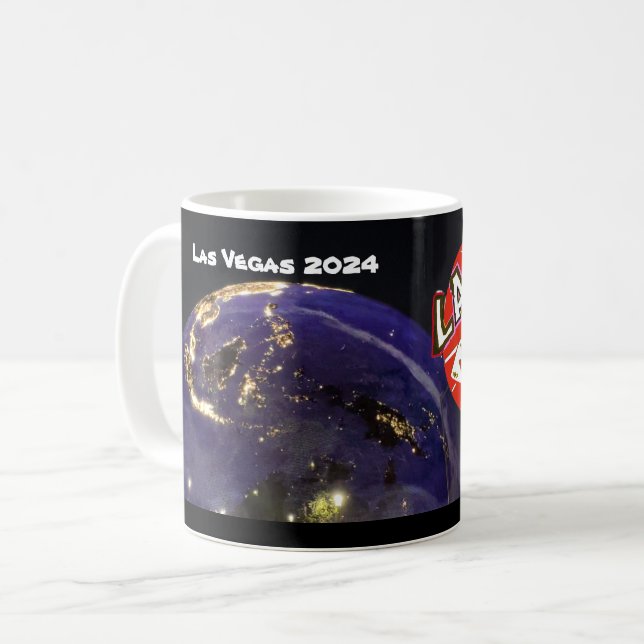 Las Vegas Celebration Kaffeetasse (Vorderseite Links)