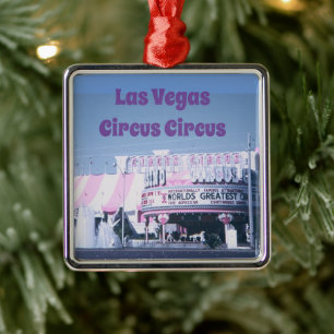 Las Vegas Circus Ornament Aus Metall