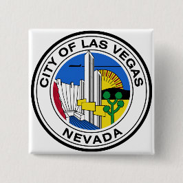 Las Vegas City Siegel (Nevada) Button