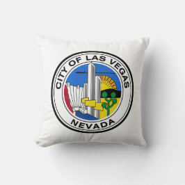 Las Vegas City Siegel (Nevada) Kissen