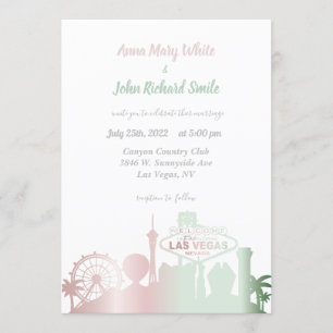 Las Vegas City Skyline Einladung