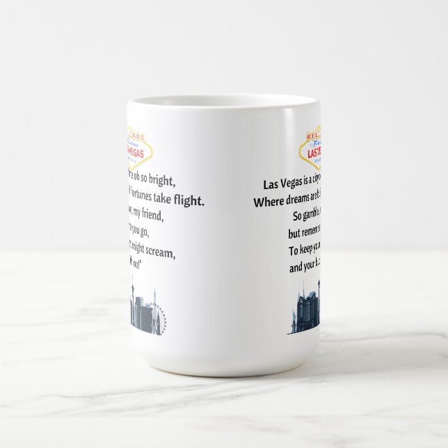 Las Vegas Coffee Tasse (Mittel)