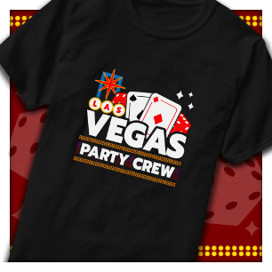 Las Vegas Crew Party Squad Vegas Reise Las Vegas T-Shirt