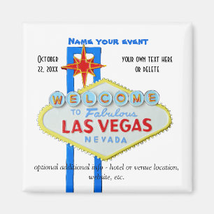 Las Vegas Custom-Ereignis Magnet