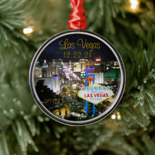 Las Vegas Custom Ornament Aus Metall