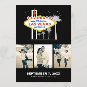 Las Vegas, das Save the Date Wedding ist