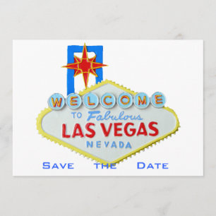 Las Vegas, das Save the Date Wedding ist