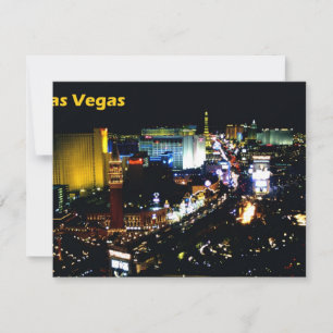 Las Vegas Der Streifen in der Nacht