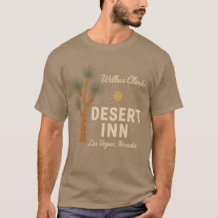Las Vegas des Vintagen Wüstenhotels Wilbur Clark T-Shirt