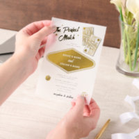 Las Vegas Destination Perfect Match Wedding Gold