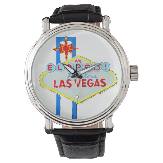 Las Vegas Ehe Armbanduhr (Vorderseite)