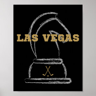 Las Vegas-Eishockey-Sportteam Golden Novelty At Poster