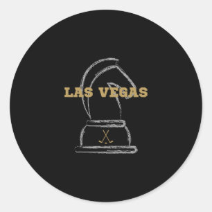 Las Vegas Eishockey-Sportteam Golden Novelty At Runder Aufkleber