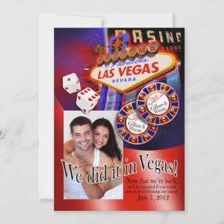 Las Vegas Empfang (kontaktieren Sie mich 2 persona Einladung