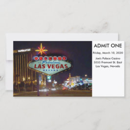 Las Vegas Event Admission Ticket