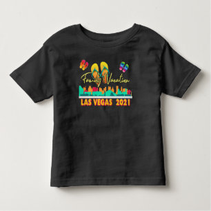Las Vegas Familienurlaub 2021 Sommersaison T-Shi Kleinkind T-shirt