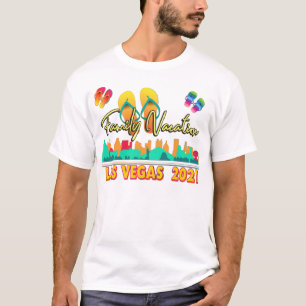 Las Vegas Familienurlaub 2021 Sommersaison T-Shi T-Shirt