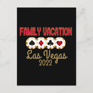 Las Vegas Family Vacation Group  Postkarte