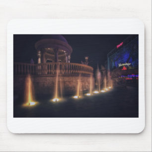 Las Vegas Flamingo Hotel Fountain Architektur Mousepad