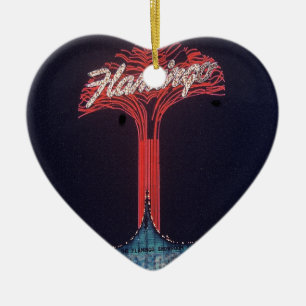 Las Vegas Flamingo Hotel Keramik Ornament