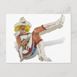 Las Vegas, Fremont Street - Glitzer Gultch Gal Postkarte