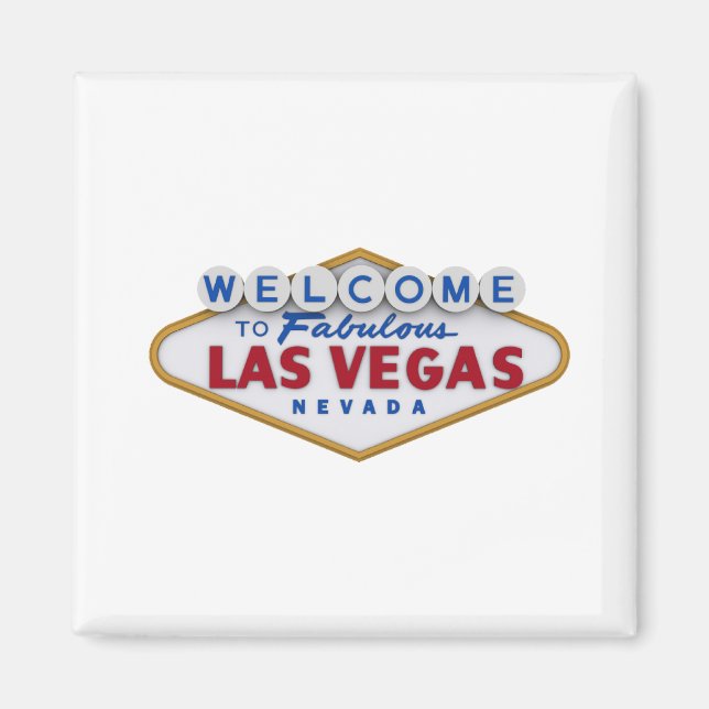 Las Vegas fridge magnet (Vorne)