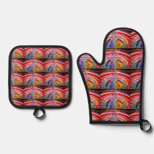 LAS VEGAS GAMES OFENHANDSCHUH & Topflappen-Set