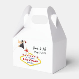 Las Vegas Gastgeschenk Hochzeit Box Geschenkschachtel