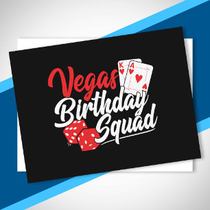 Las Vegas Geburtstagsfeier - Passende Vegas Geburt Postkarte