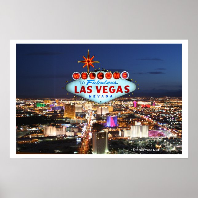 Las Vegas Geschenke Poster (Vorne)