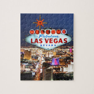 Las Vegas Geschenke Puzzle