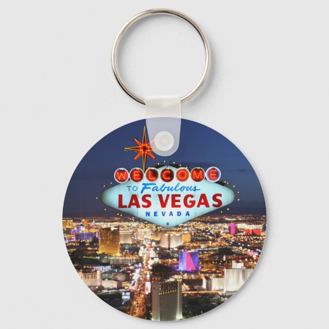 Las Vegas Geschenke Schlüsselanhänger (Vorderseite)