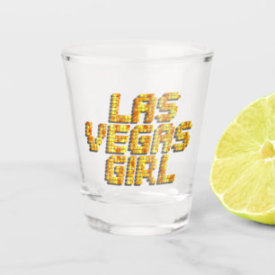 Las Vegas Girl Schnapsglas